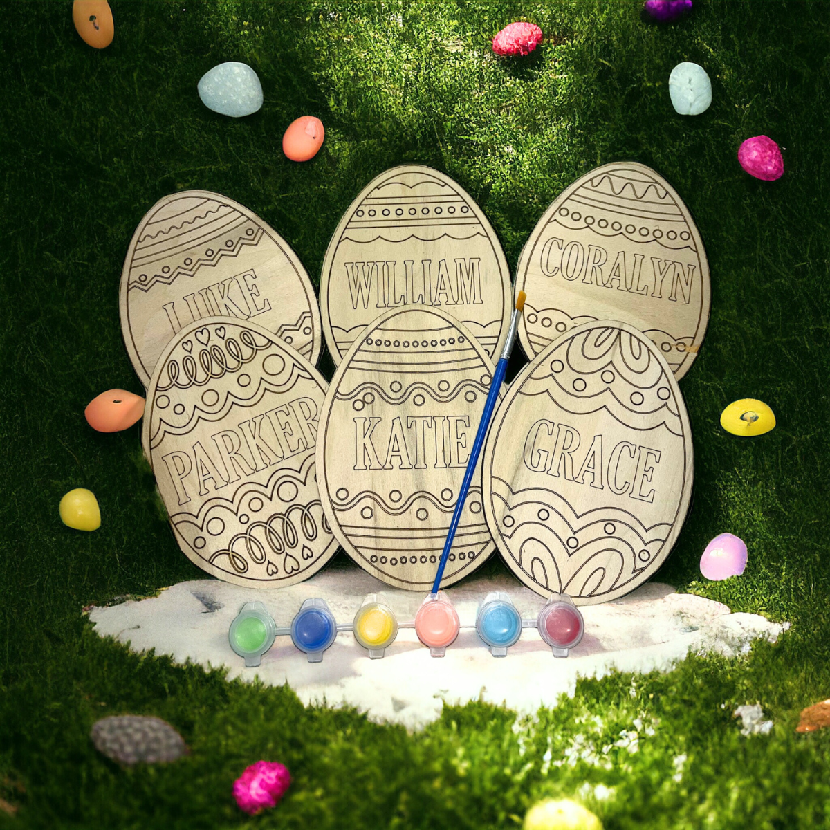 Easter Paint Kits Personalized