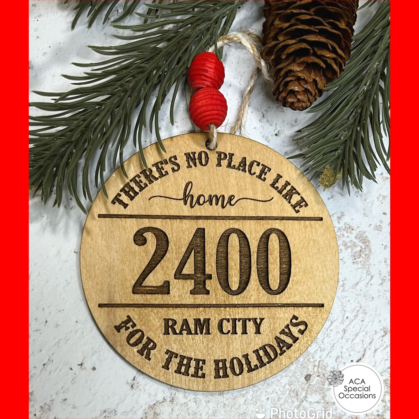 No Place Like Home Ornament 2400 Ram City